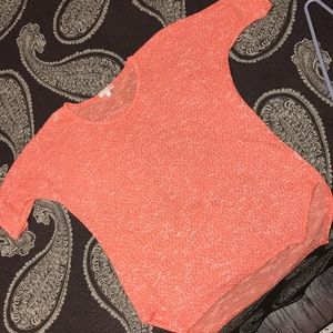 Orange women’s top